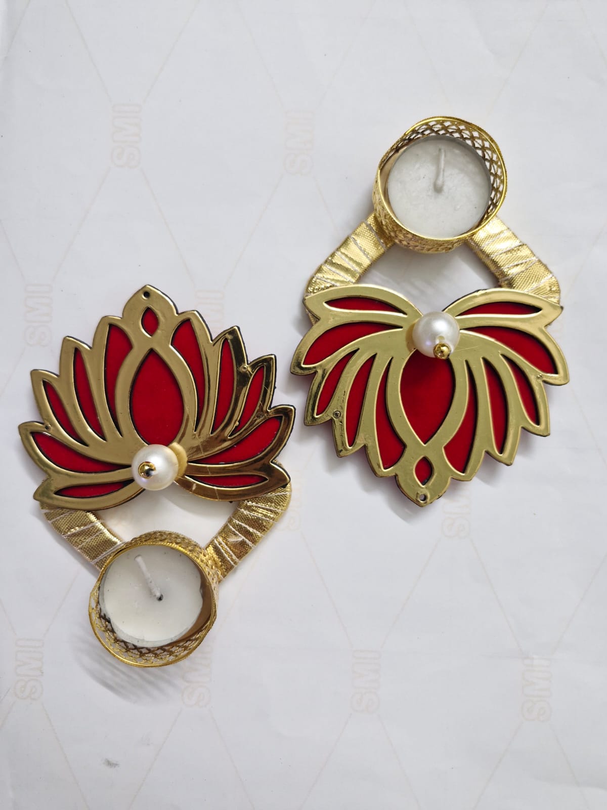 Kamal tea light holders – Handmade by Shubh Shringaar, Ghaziabad