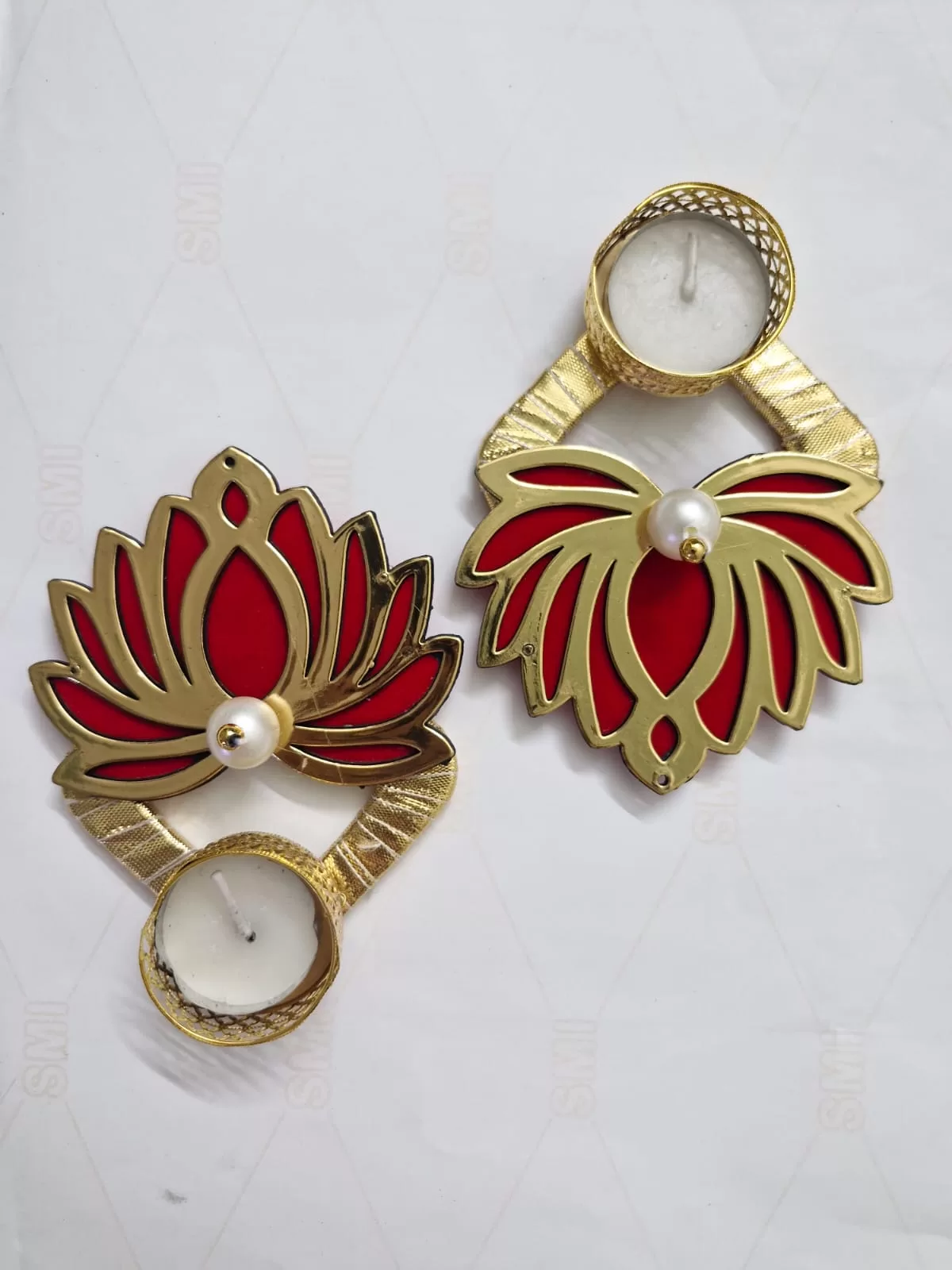 Kamal tea light holders – Handmade by Shubh Shringaar, Ghaziabad