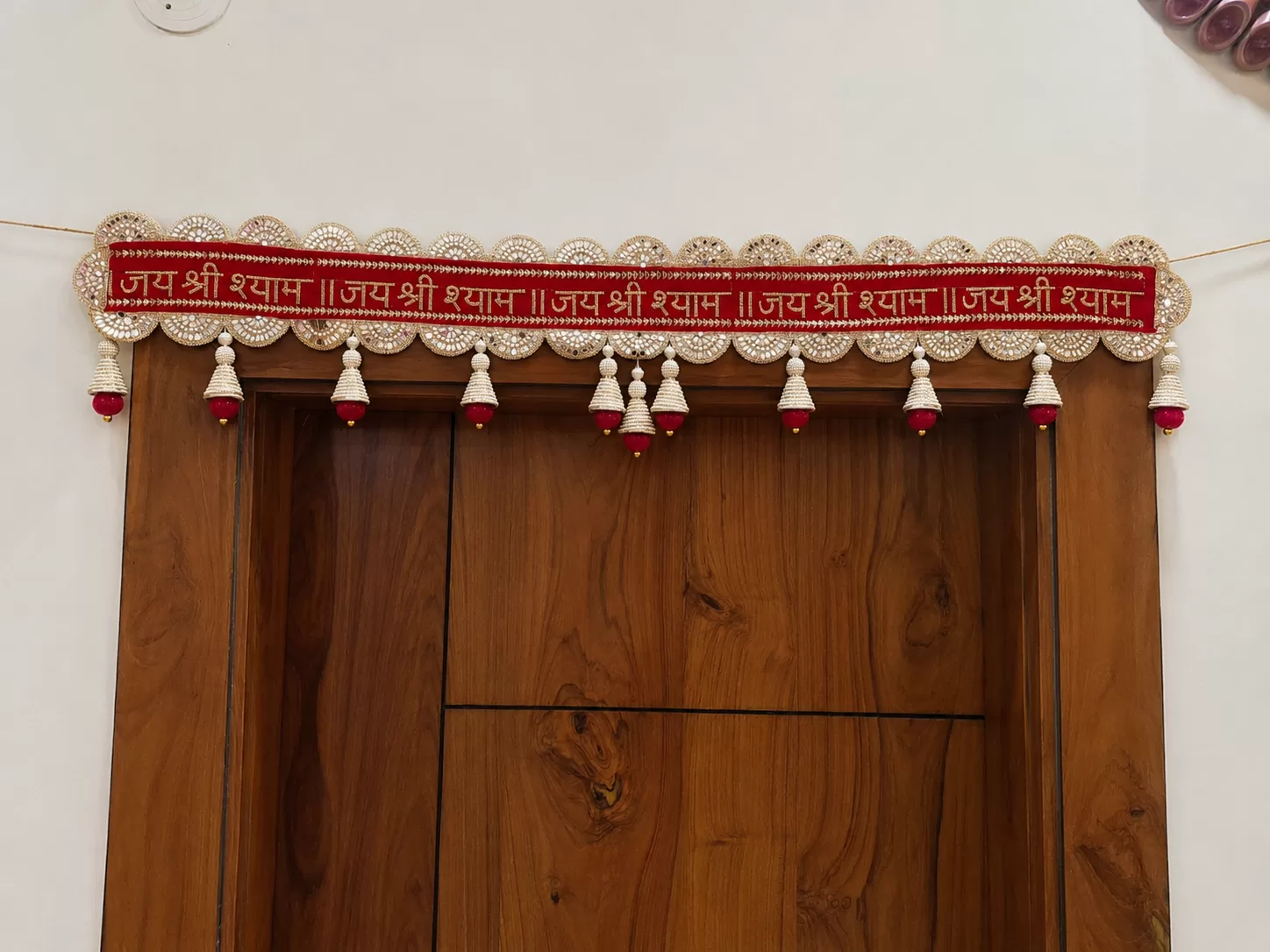 Shri shyam toran – Handmade by Shubh Shringaar, Ghaziabad